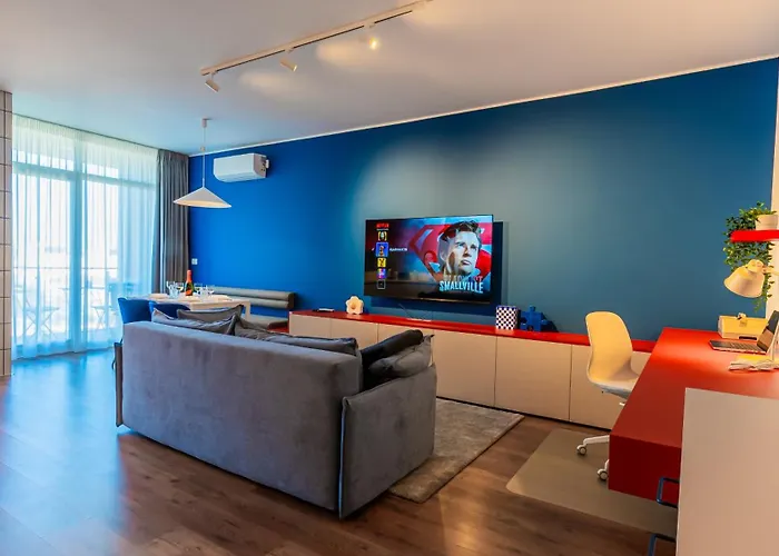 Lägenhet Downtown At Nord One - Private Parking Included - A79